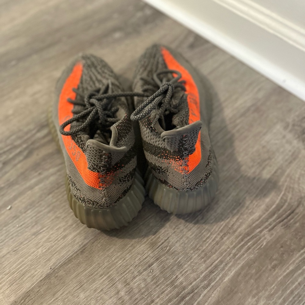 Grey and Orange Yeezy